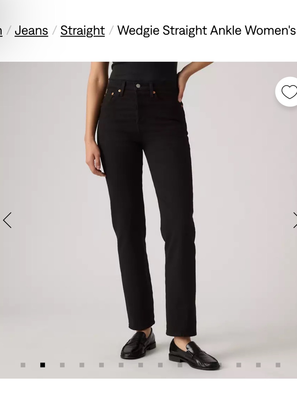 Levi’s Wedgie Straight